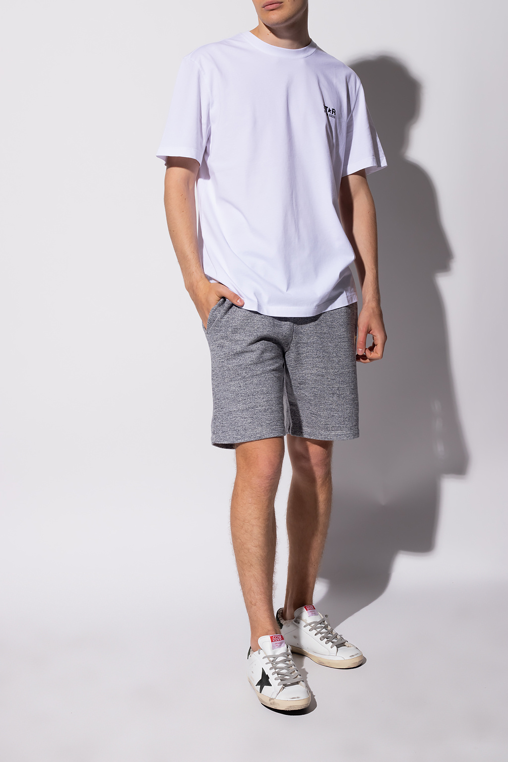 Golden Goose Sweat shorts with logo | Men's Clothing | Vitkac